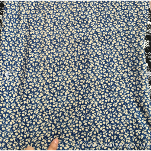 Peach Skin Spandex print Knitting Fabric